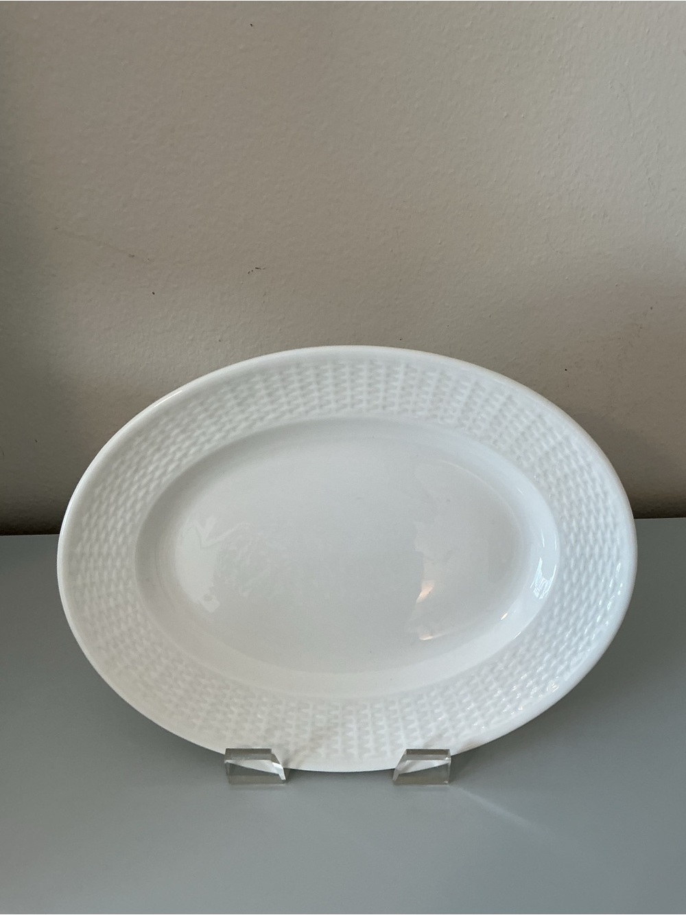 Never used Wedgewood bone China, Geo Davis Nantucket basketweave planner